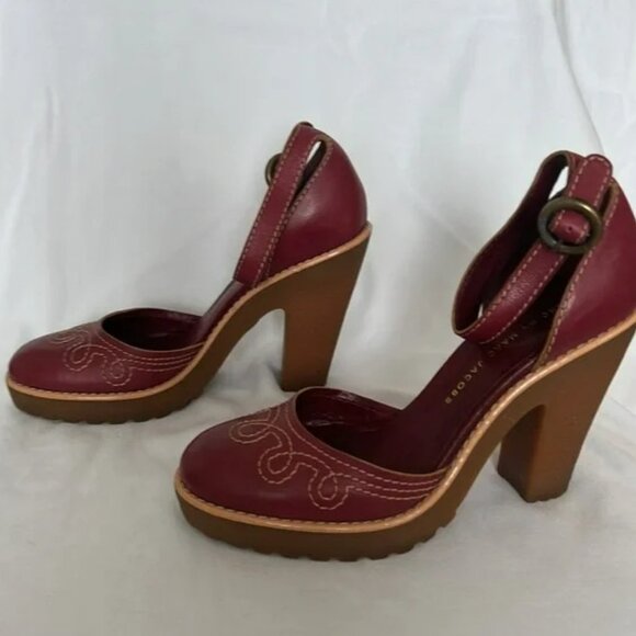 Marc by Marc Jacobs Platform Mary Janes.  SZ 38 - Picture 3 of 4